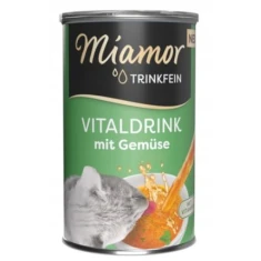 Напій для котів Miamor Vitaldrink з овочами 135 мл (4000158743640)