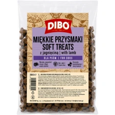 Ласощі для собак Hilton DIBO з ягням м'які 85% м'яса 200 г (4000819008255)