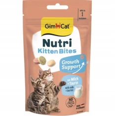 Кормова добавка для кошенят GimCat Nutri Bites Kitten Tabs 40 г (4002064426280)