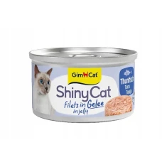 Вологий корм для котів GimCat Shiny Cat з тунцем 70 г (4002064430799)