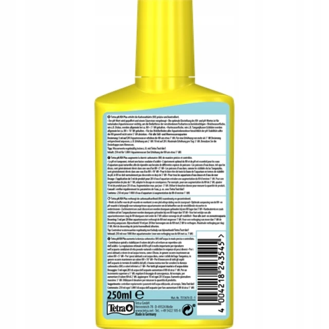 Кормова добавка для риб Tetra pH/KH Plus 250 мл (4004218243545)