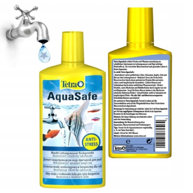 Кондиціонер для води Tetra AquaSafe 250 мл (4004218332706)
