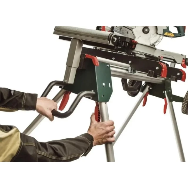 Робочий стіл для пилок на колесах Metabo 250 см (4007430302236)