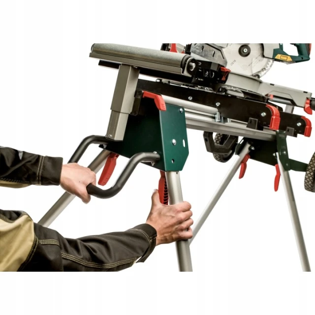 Робочий стіл для пилок на колесах Metabo 400 см (4007430302243)