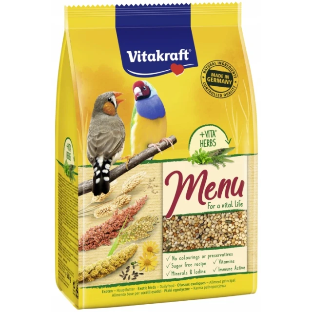 Корм для екзотичних птахів Vitakraft Menu 500 г (4008239213181)