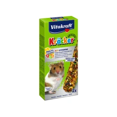 Ласощі на паличках для хом'яків Vitakraft 2 шт мультивітамін C (4008239256522)