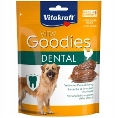 Ласощі для собак Vitakraft Vita Goodies Dental м'які 60 г (4008239276513)