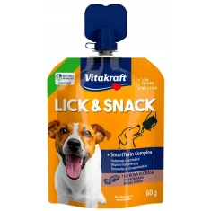 Лакомство для собак Vitakraft Lick & Snack с печенью 60 г (4008239276872)