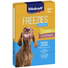 Ласощі для собак Vitakraft Freezies Dog Ice мікс печінка та курка 5 шт x 20 г (4008239416643)