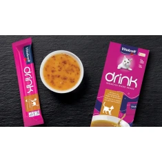 Лакомства для кошек Vitakraft Drink с курицей и таурином 5 шт x 30 г (4008239579997)