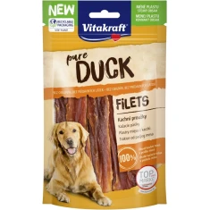 Ласощі для собак Vitakraft Duck Filets з качкою 80 г (4008239585790)