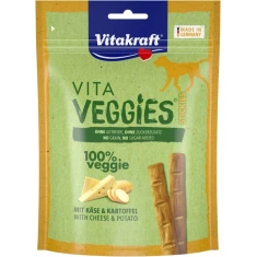 Ласощі для собак Vitakraft Vita Veggies з сиром і картоплею 80 г (4008239587305)