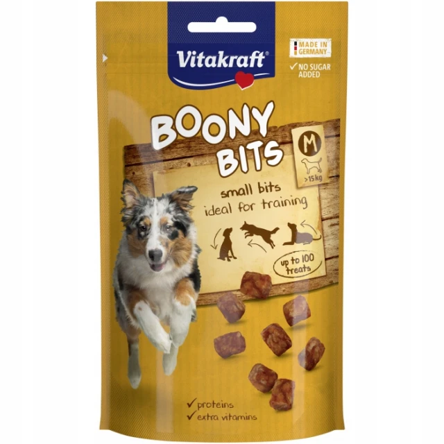Ласощі для собак Vitakraft Boony Bits M 120 г (4008239591234)