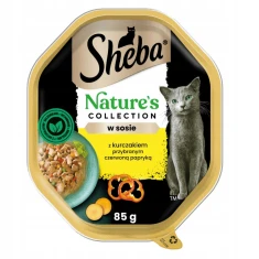 Вологий корм для котів Sheba Nature's Collection з куркою в соусі 85 г (4008429142406)