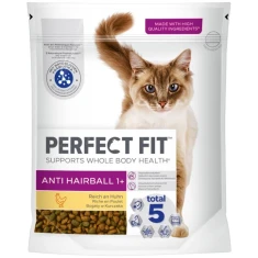 Сухий корм для котів Perfect Fit Adult Anti Hairball з куркою 750 г (4008429160066)