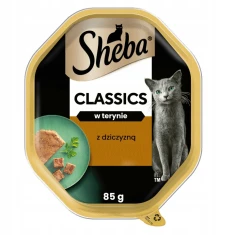 Вологий корм для котів Sheba Classic з дичиною паштет 85 г (4008429163814)