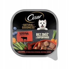 Вологий корм для собак Cesar Natural Goodness з яловичиною 100 г (4008429164996)