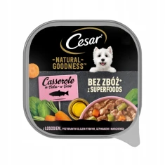 Вологий корм для собак Cesar Natural Goodness з лососем 100 г (4008429165108)