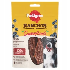 Ласощі для собак Pedigree Ranchos Superfoods з яловичиною та ягодами 70 г (4008429167591)