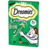 Ласощі для котів Dreamies Creamy з котячою м'ятою 4 шт x 10 г (4008429170614)