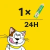 Ласощі для котів Dreamies Creamy з котячою м'ятою 4 шт x 10 г (4008429170614)