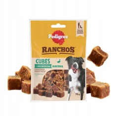 Ласощі для собак Pedigree Ranchos Cubes з качкою 70 г (4008429171697)