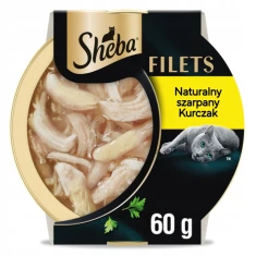 Вологий корм для котів Sheba з куркою в соусі 60 г (4008429171925)