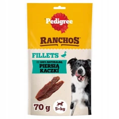 Ласощі для собак Pedigree Ranchos Fillets з качкою 70 г (4008429196010)