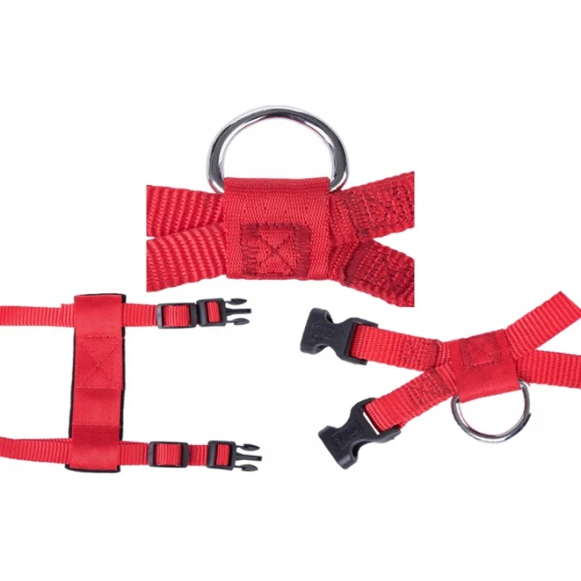 Шлейка автомобільна для котів Trixie Red (4011905012940)