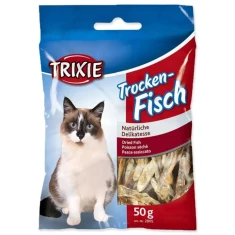 Ласощі для котів Trixie сушена шпротка 50 г (4011905028057)