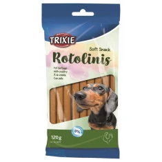 Жувальні ласощі для собак Trixie Rotolinis з птицею 120 г (4011905031712)
