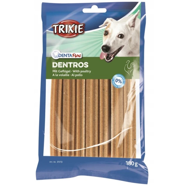 Ласощі для собак Trixie Dentros 7 шт 180 г (4011905031736)