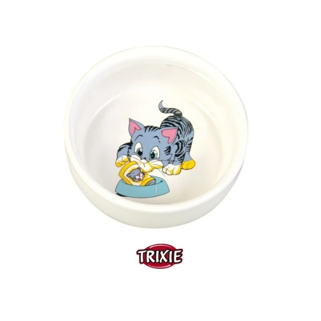 Миска керамічна Trixie 0,3 л 11 см (4011905040097)