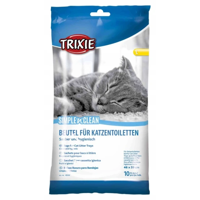 Пакети для туалету Trixie 10 шт L 46x59 см (4011905040448)