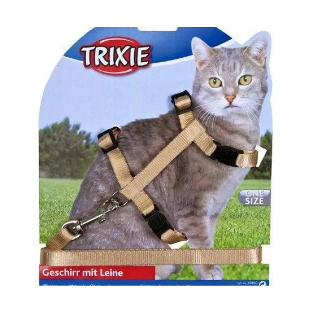 Шлейка для котів Trixie 35–47 см гладка (4011905041889)