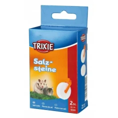 Сіль для хом'яків та морських свинок Trixie 2 шт з тримачем (4011905060002)