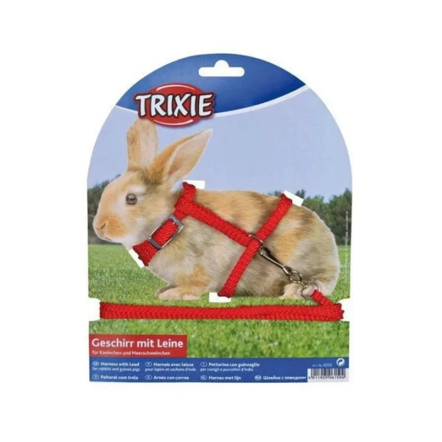 Шлейка для кроликов Trixie гладкая на застежке 10 мм (4011905062600)