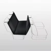 Килимок автомобільний для тварин Trixie 1,4 x 1,45 м Black Brown (4011905132334)