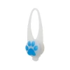 Адресник світловідбивний для собак Trixie 2,4x8 см силіконовий White (4011905134406)
