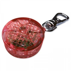 Світловідбивна підвіска для собак Trixie Ø 2,5 см Red (4011905134413)