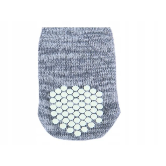 Шкарпетки для собак Trixie протиковзні M-L Grey 2 шт (4011905195032)