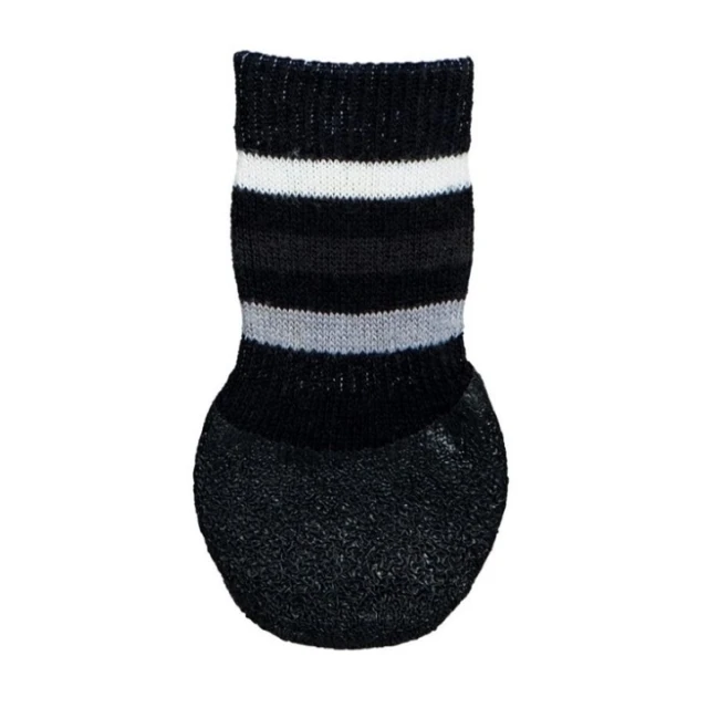 Шкарпетки для собак Trixie протиковзні L-XL Black 2 шт (4011905195254)
