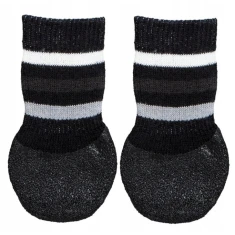 Шкарпетки для собак Trixie протиковзні XL Black 2 шт (4011905195261)