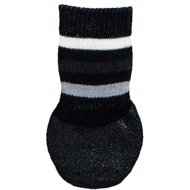 Шкарпетки для собак Trixie протиковзні XL Black 2 шт (4011905195261)