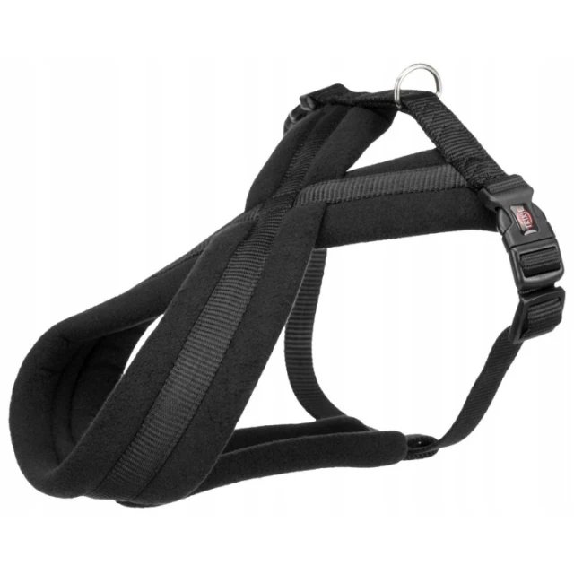 Шлейка Trixie Touring L 60–100 см/25 мм Black (4011905204116)