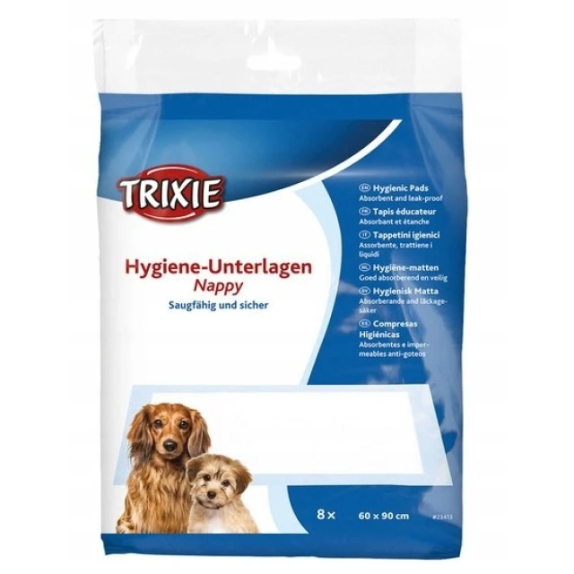 Пелюшки для собак Trixie 60x90 см 8 шт (4011905234137)