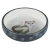 Миска для котів Trixie керамічна для короткомордих 0,3 л 15 см (4011905247847)