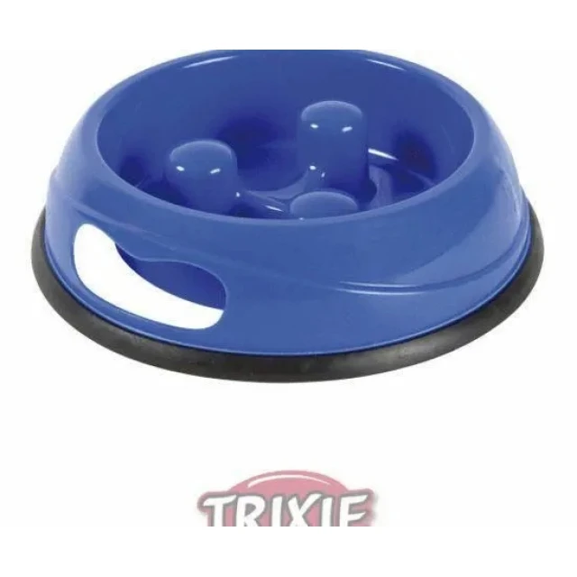 Миска пластикова сповільнююча для собак Trixie 0,9 л (4011905250328)