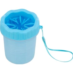 Очищувач лап для собак Trixie силіконовий S/M 9,7-11,9 см Blue (4011905257044)