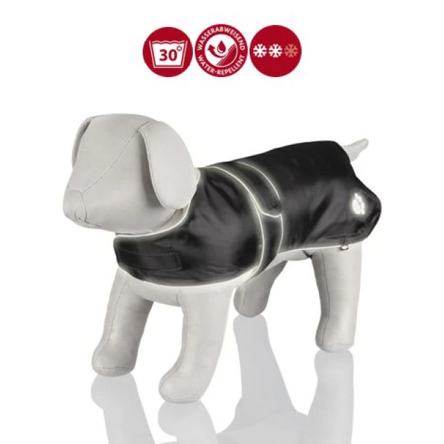 Плащ для собак Trixie світловідбивний XS 30 см Black (4011905305127)